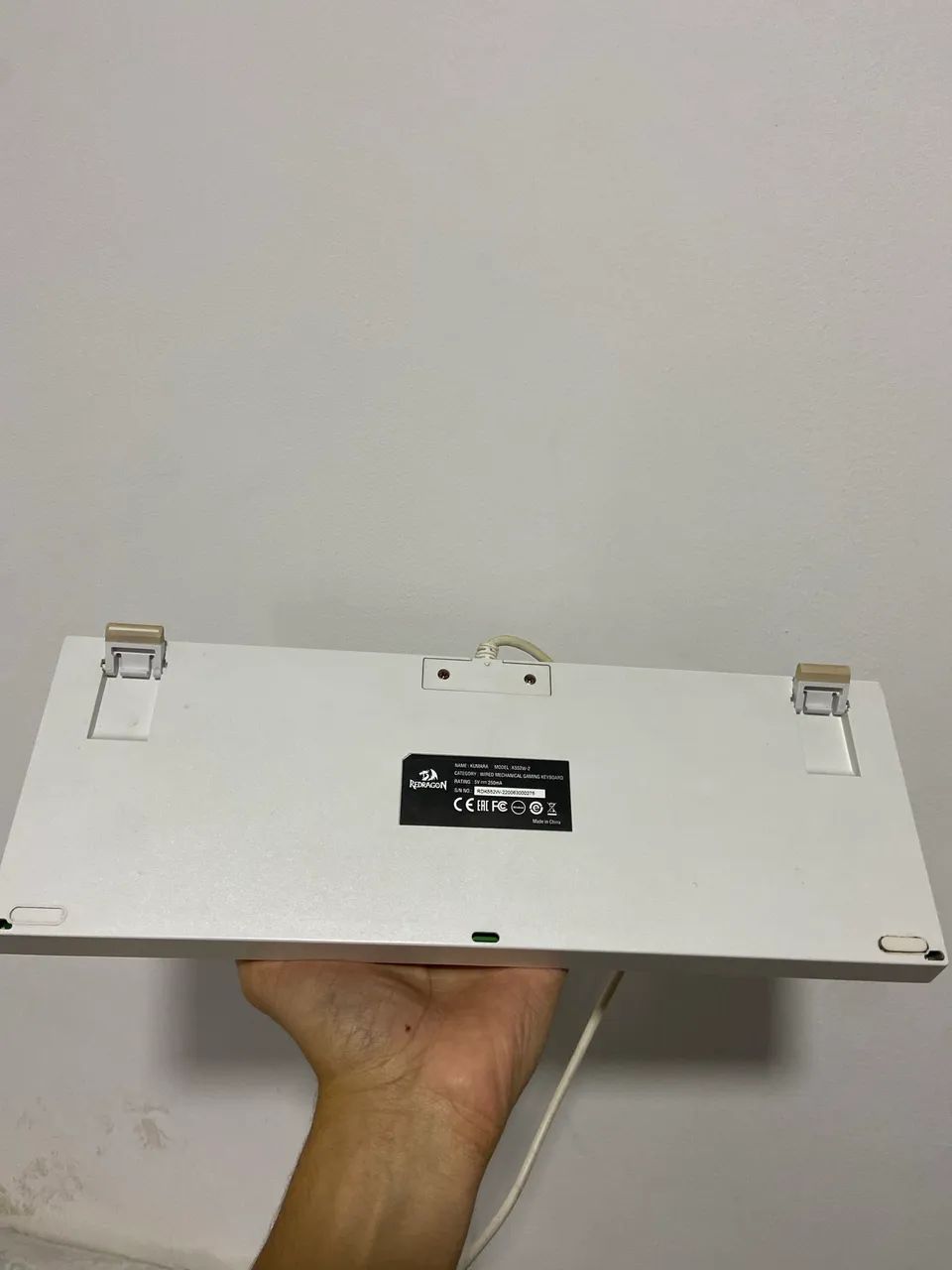TECLADO REDRAGON KUMARA EDIÇÃO LUNAR - Foto 2