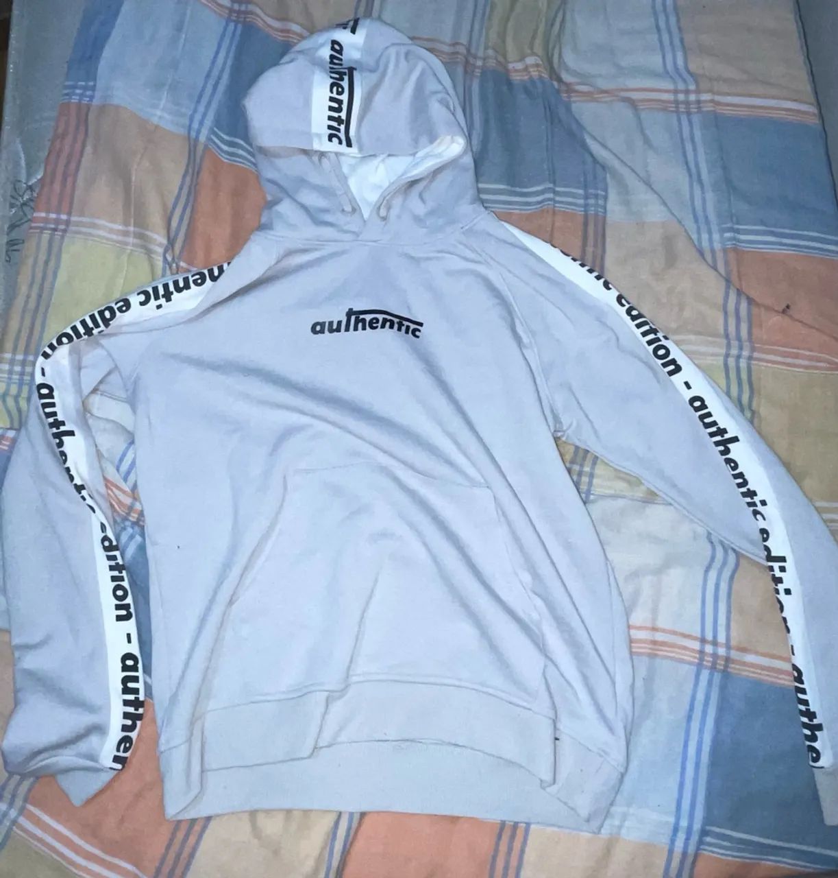 moletom renner authentic branco 14 elastano