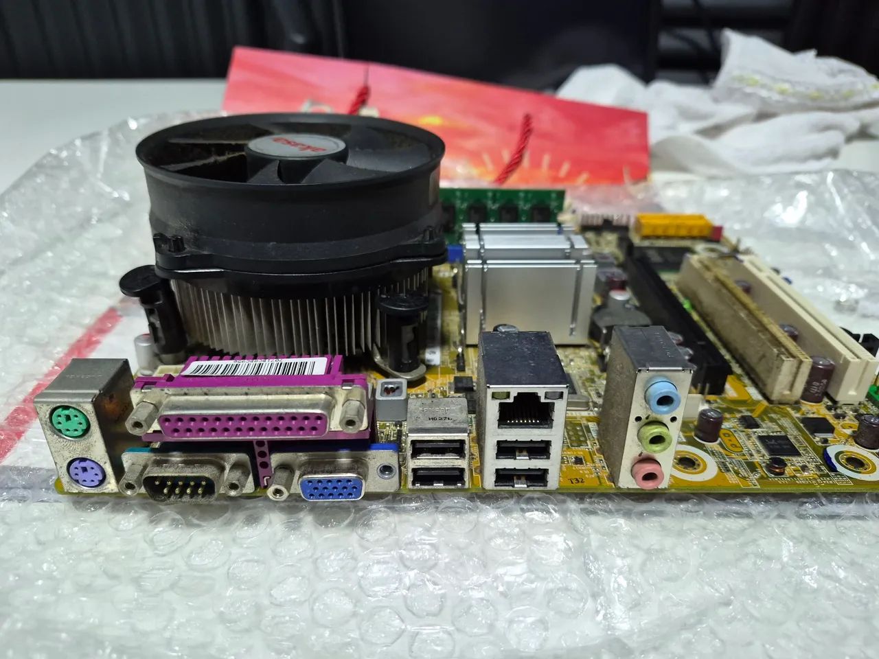 Kit placa mãe, processador e memória  - Foto 3