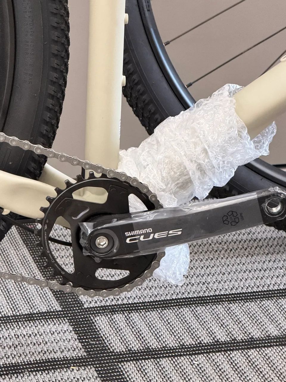 Bicicleta Sense React Comp V2 Creme/marrom 2026 - Foto 4