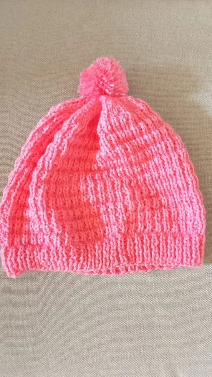 Gorro Touca de Frio - Rosa 1 - Foto 3