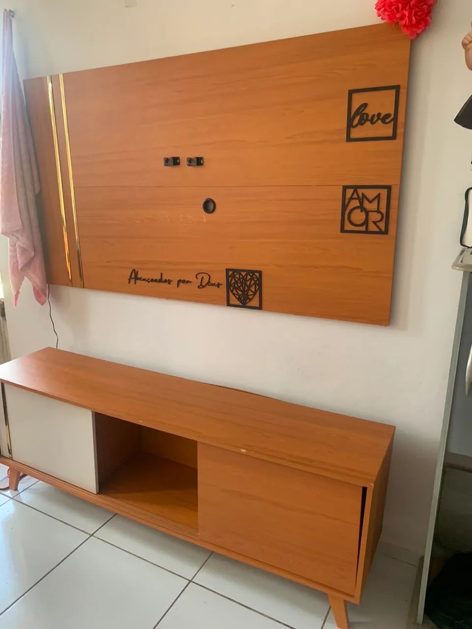 Vendo rack e painel de até 60 Plg - Foto 3