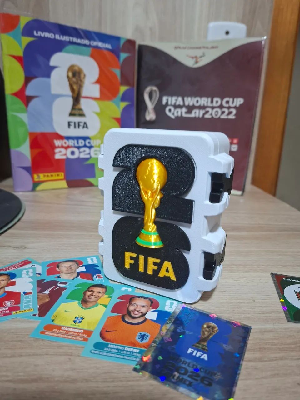 Caixinhas de Figurinhas do Álbum da Copa do mundo 2026 - Foto 5