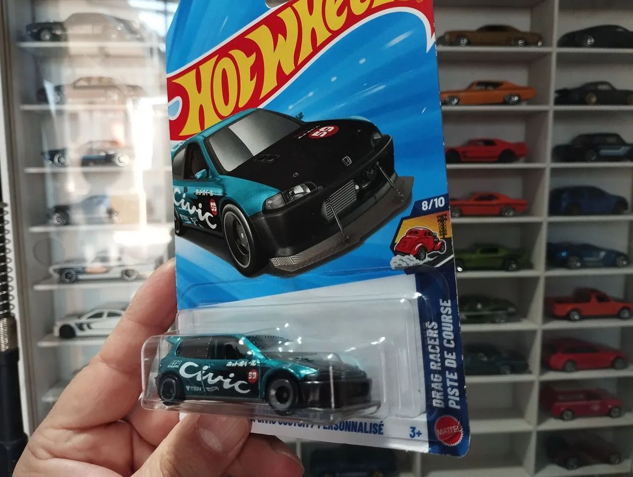 Miniatura Honda Civic Hotwheels.  - Foto 2