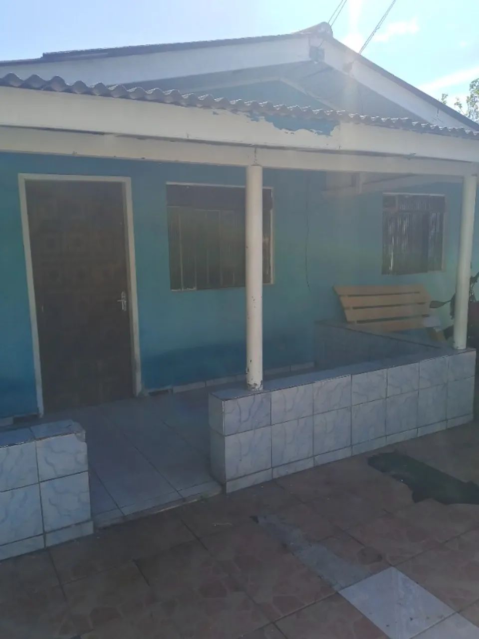 Vende terreno com casa