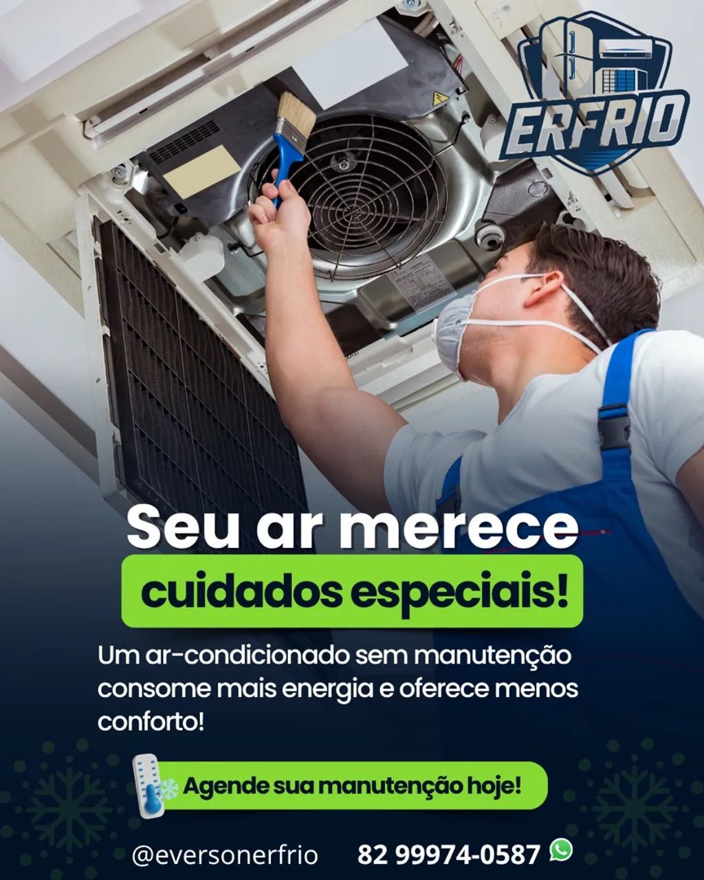 Manutenção de ar-condicionado 