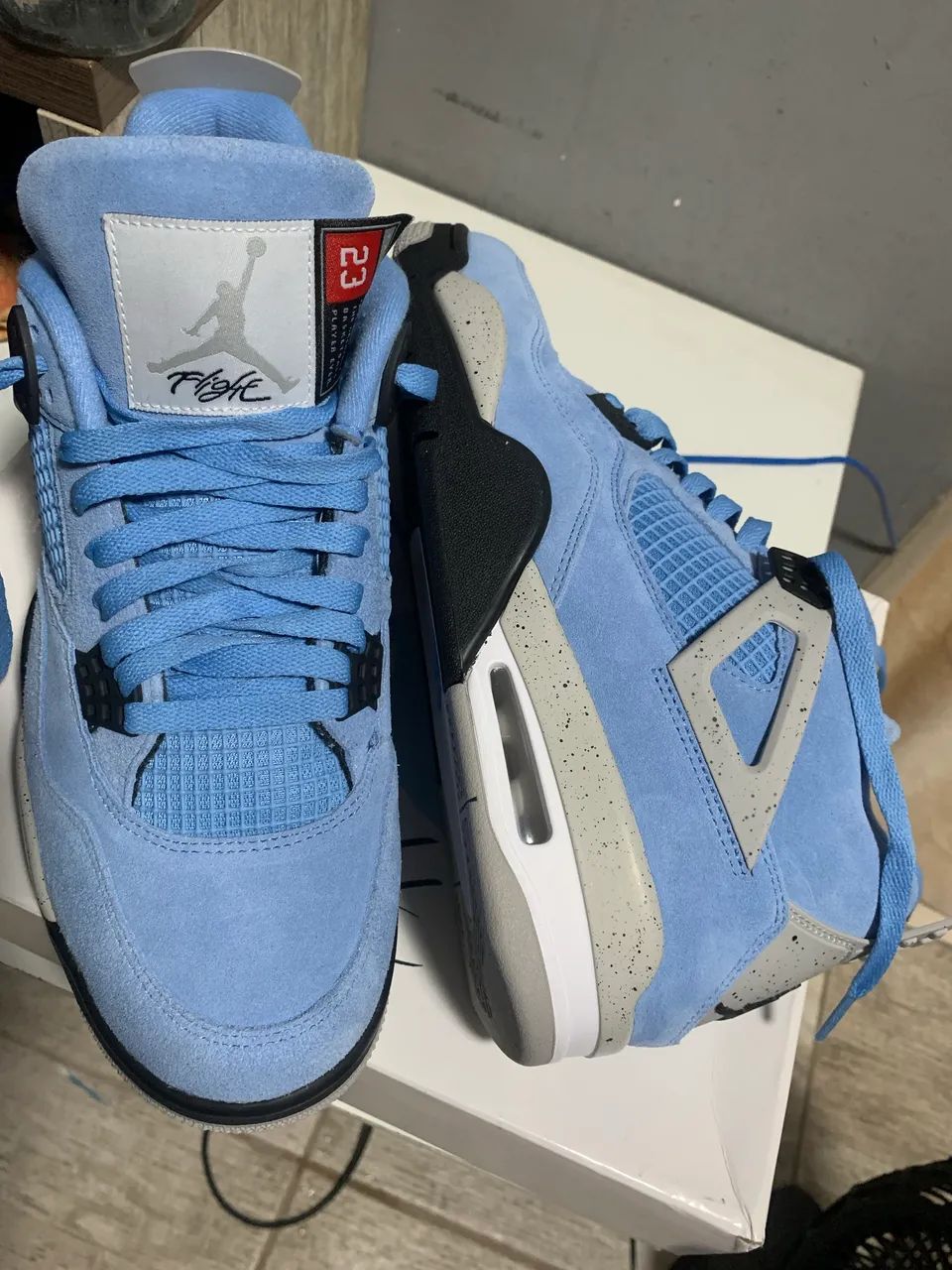 Jordan 4 University Blue  - Foto 3
