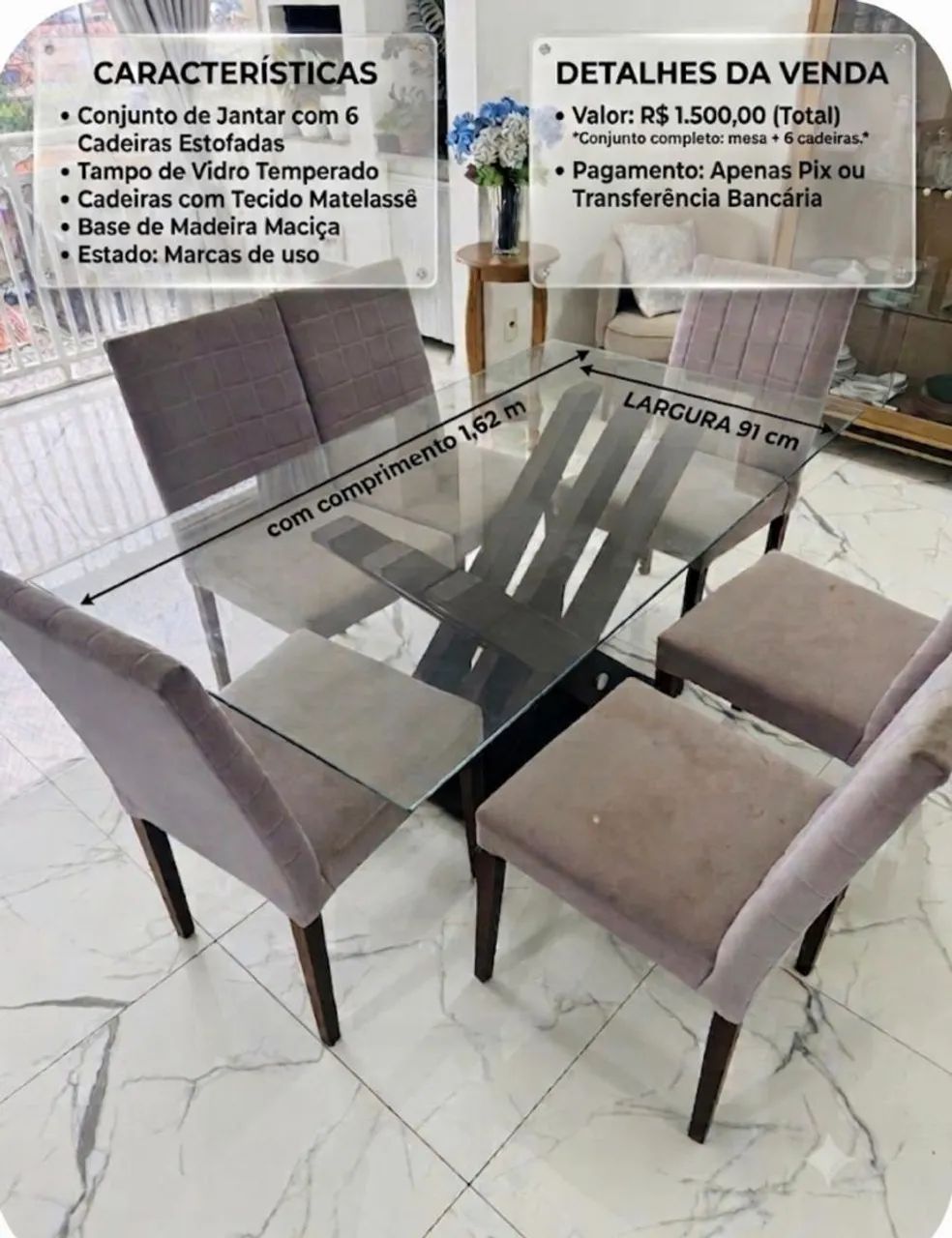 Conjunto de jantar completo