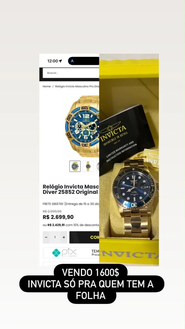 Relógio Invicta original  - Foto 5