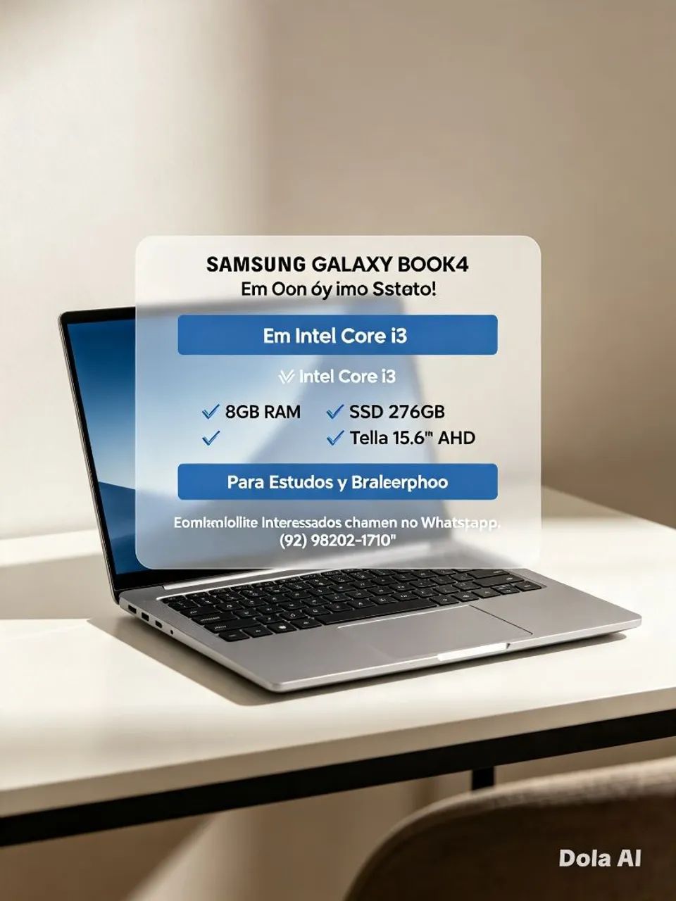 Samsung Galaxy Book4 ? Estudos, Trabalho e Lazer ? Conservadíssimo! - Foto 2