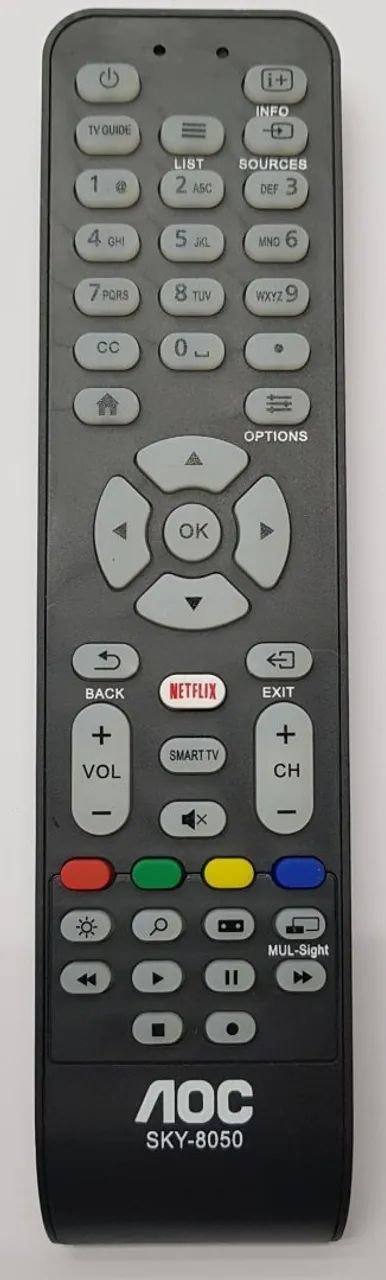 Controle remoto tv AOC smartv - Foto 5