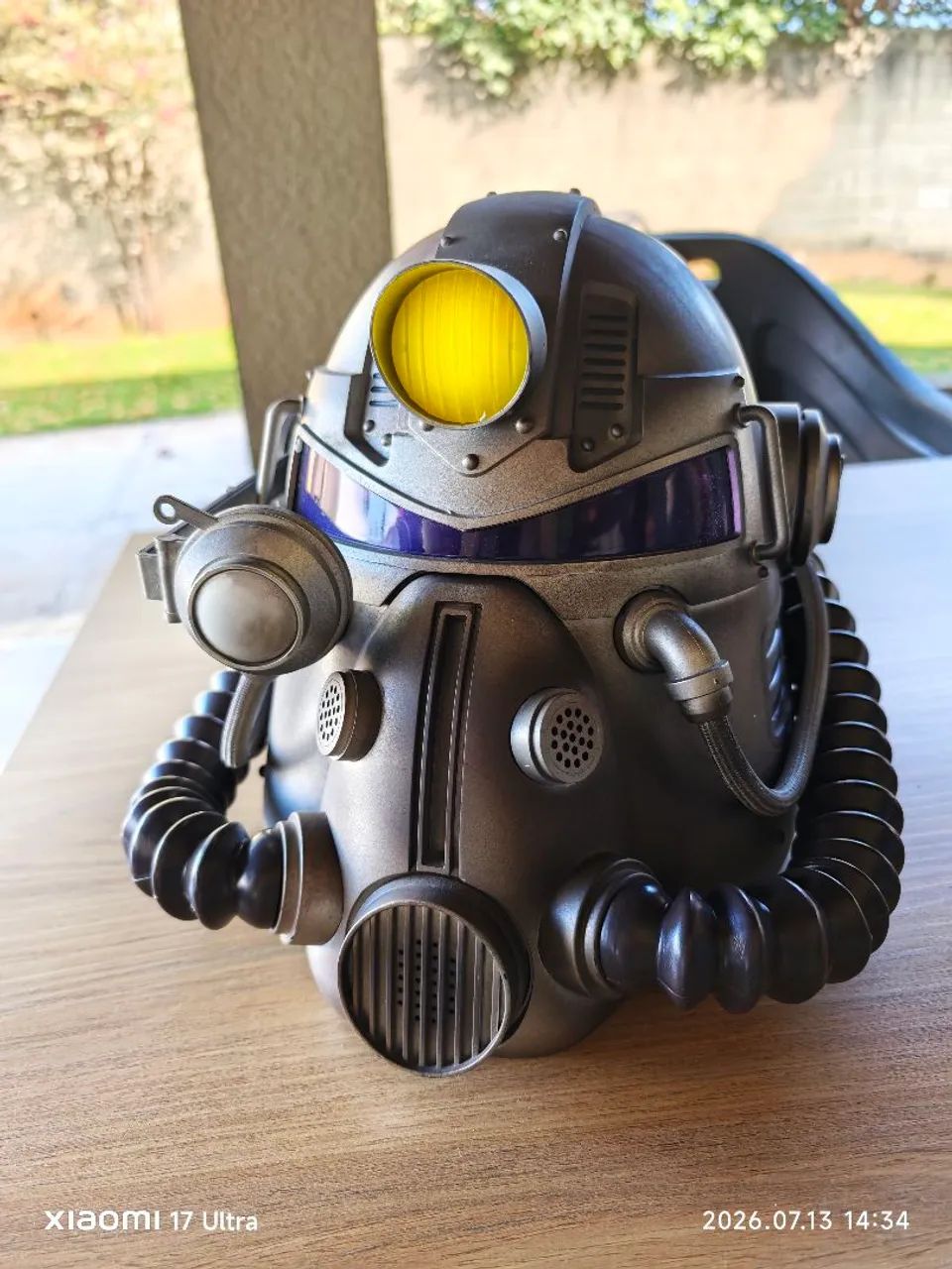 Capacete réplica fallout 76 t51-b Power armor com acessórios extras (sem jogo e bolsa) - Foto 5
