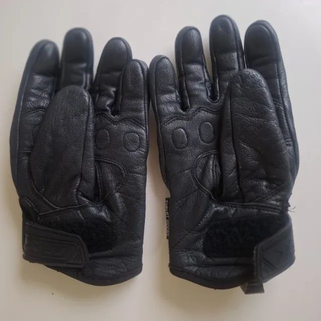 Luva de couro para motociclistas - Foto 3