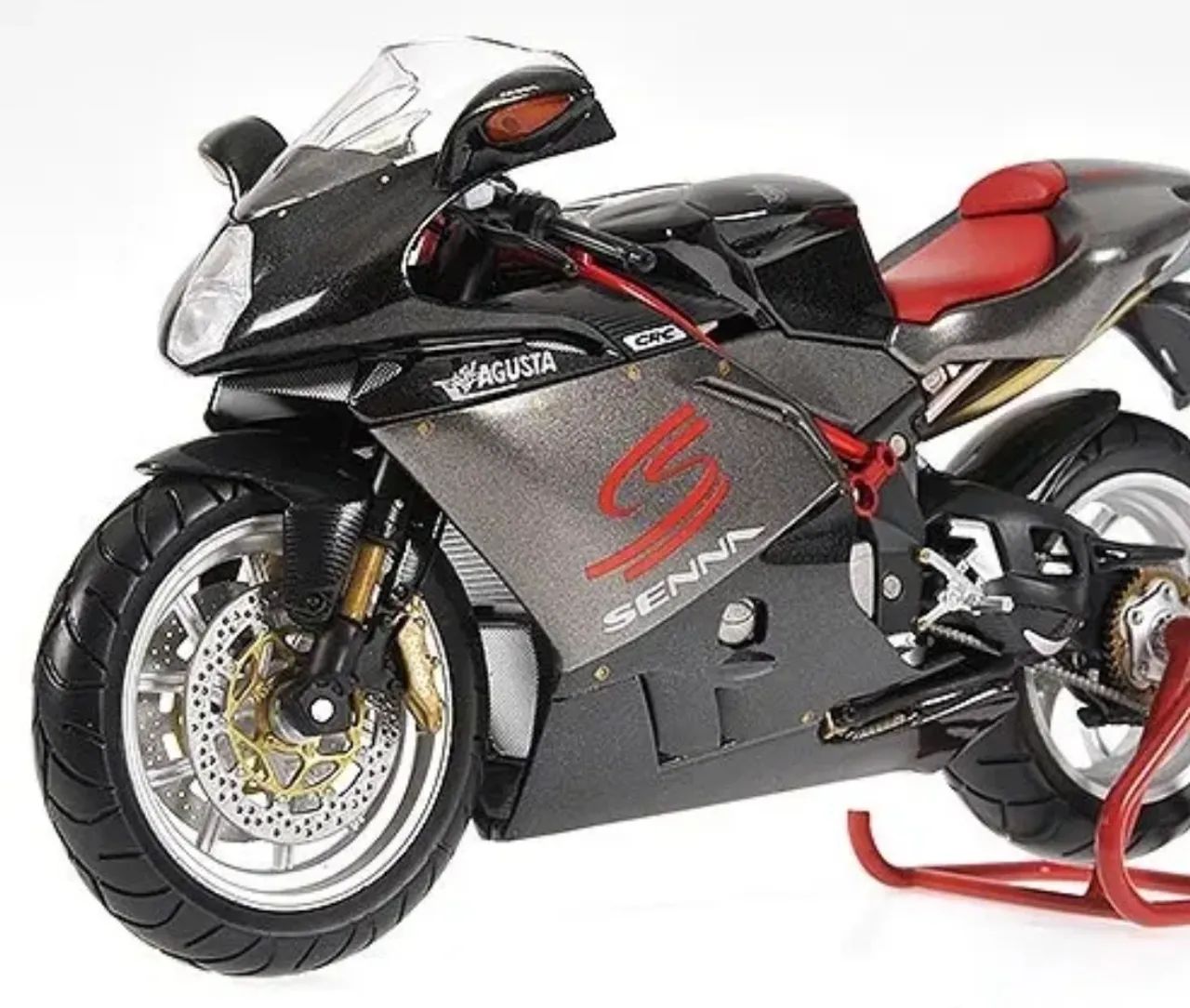 Minichamps 1/12 Moto Mv Agusta F4 1000cc Ayrton Senna F1 Gp