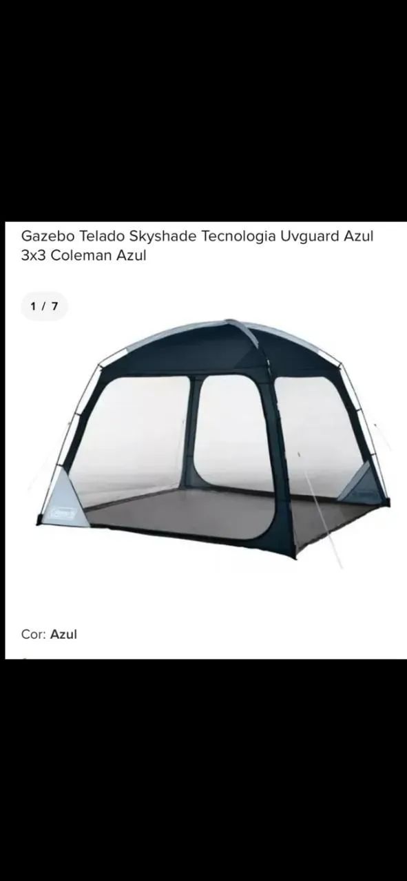 Gazebo Skyshade 3x3 Telado Coleman - Foto 4