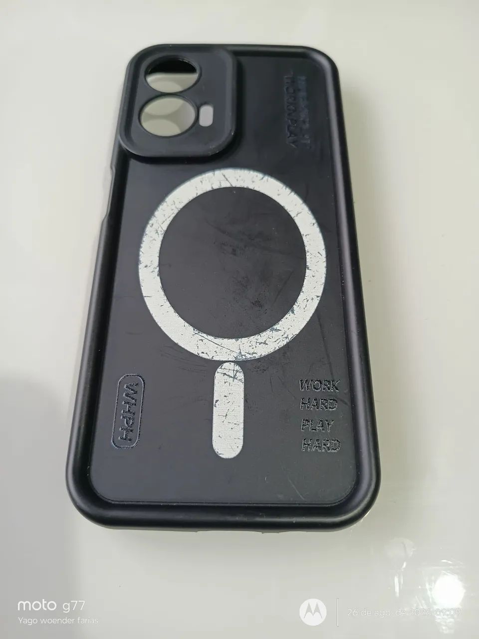 Vendo capinha do Motorola G35 e 56