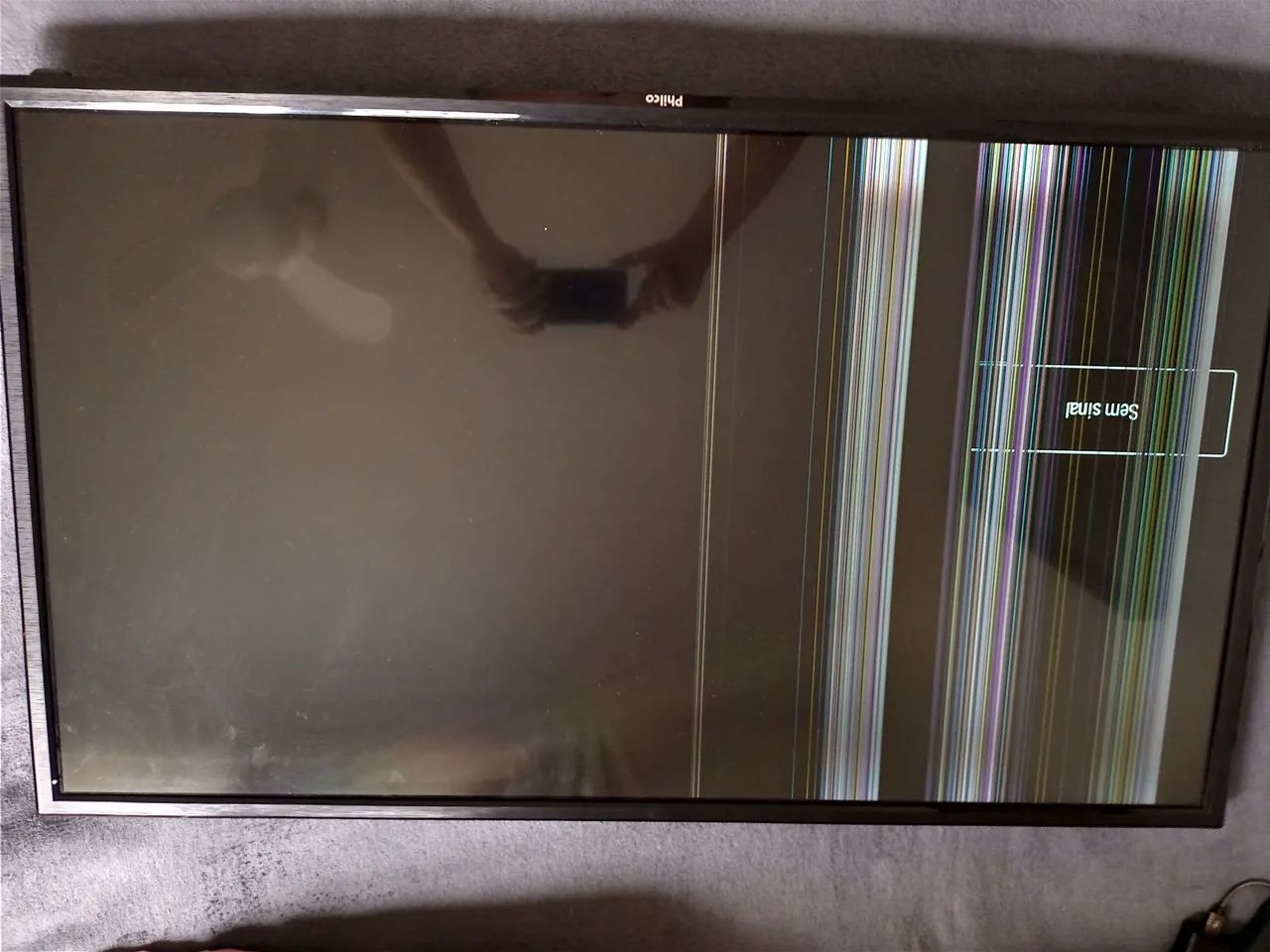 Smart tv Philco led 42" tela com defeito  - Foto 5