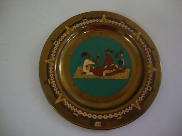 Prato decorativo Metal México .