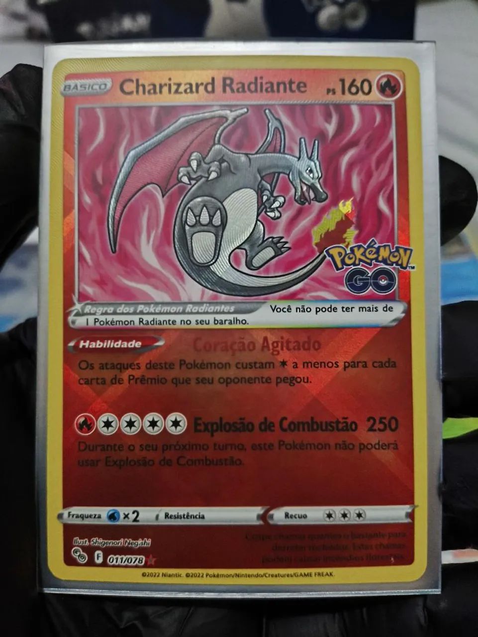 Charizard Radiante Pokémon TCG 