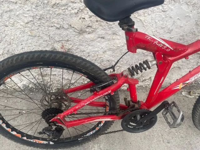 Bicicleta Track aro 26 alumínio com câmbio novo - Foto 3