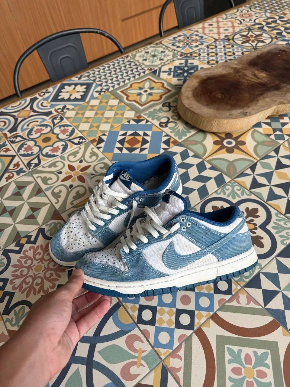 Nike Dunk Low Sashiko Industrial Blue - Foto 3