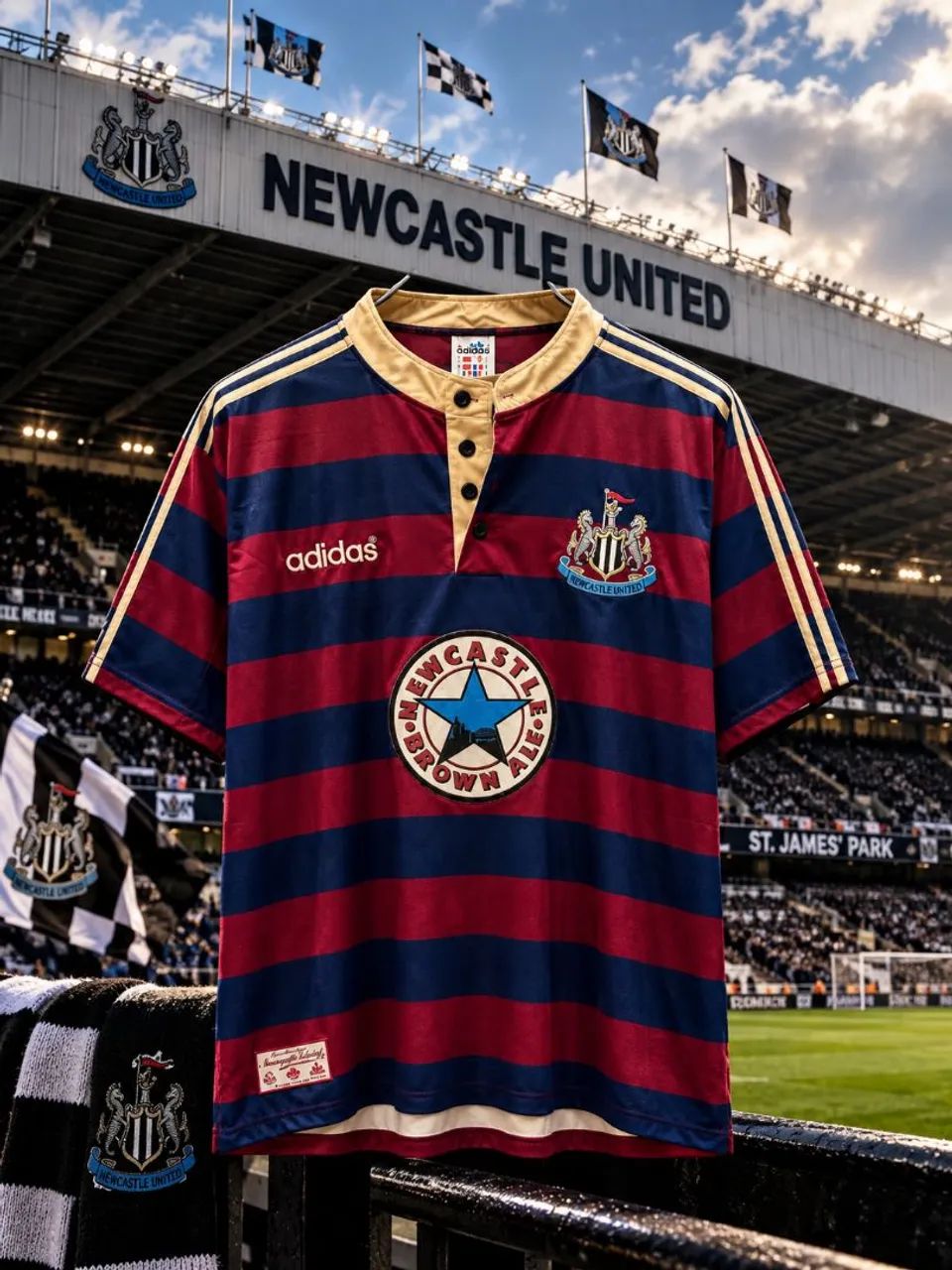 Camisa New Castle retrô. Top. Top