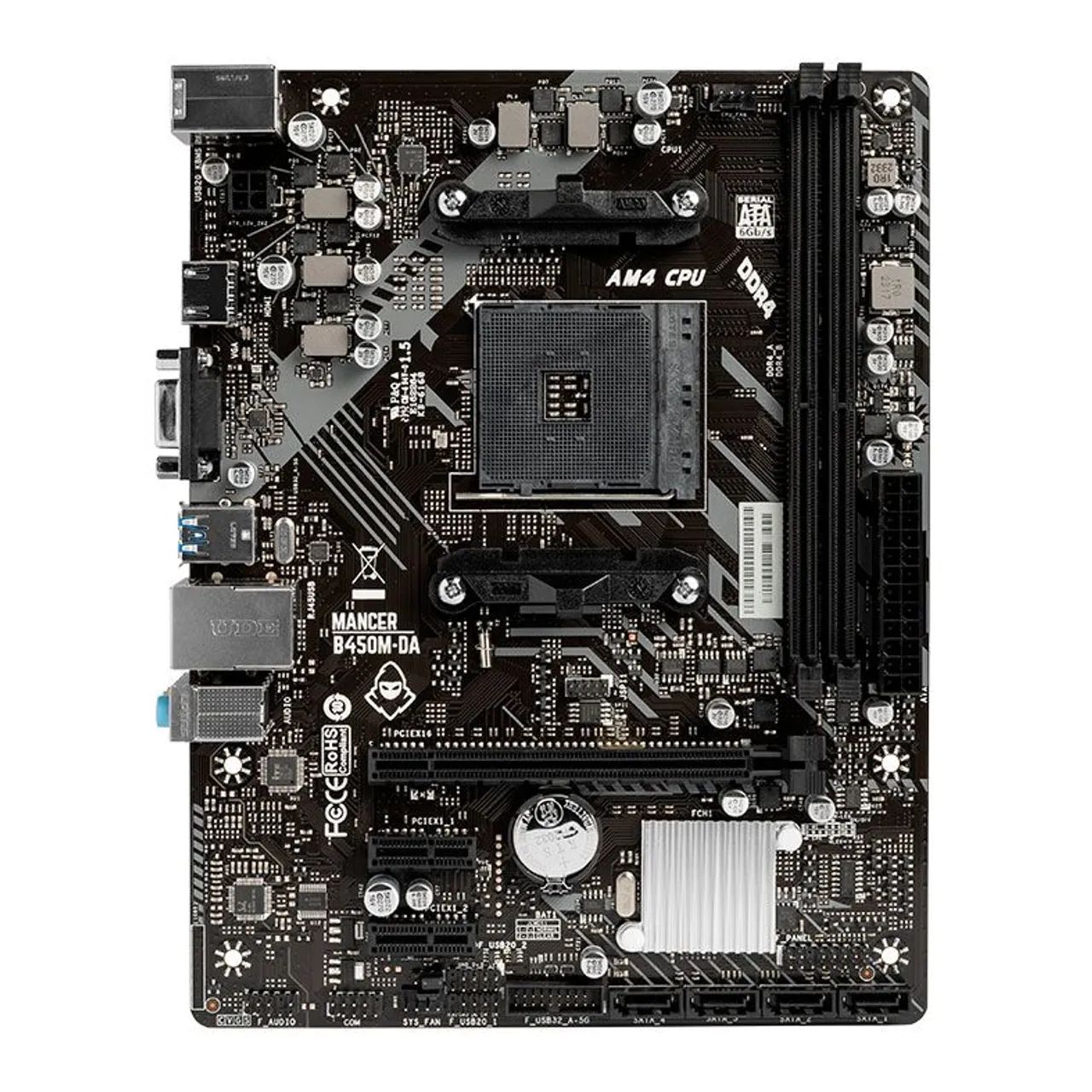 Placa-mãe Mancer B450M-DA DDR4 (AM4) - Micro-ATX