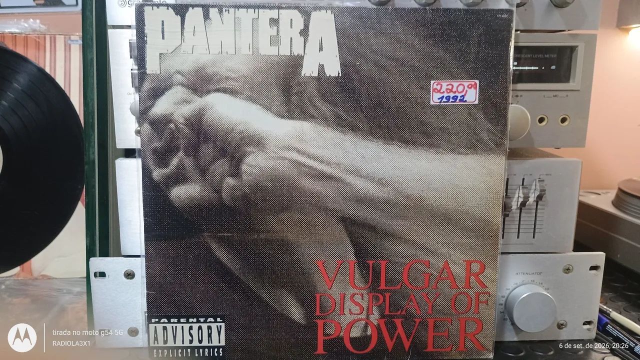 Disco de vinil Pantera 