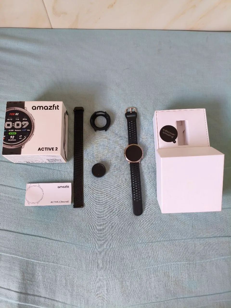 Amazfit Active 2 (Com acessórios) Leia a descrição!! - Foto 2