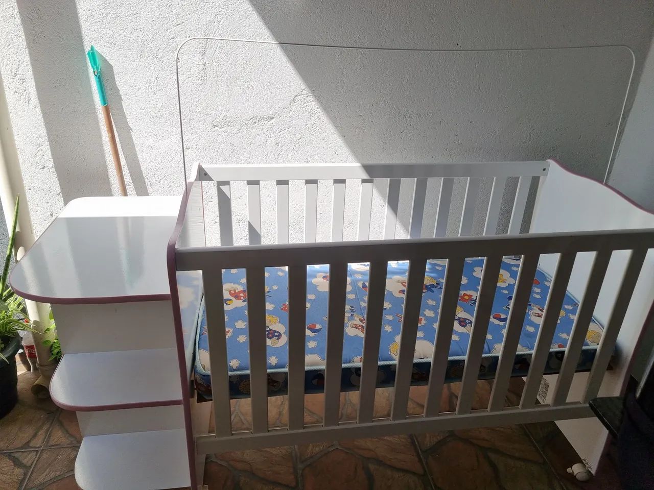 Berço com comoda acoplada  - Foto 2