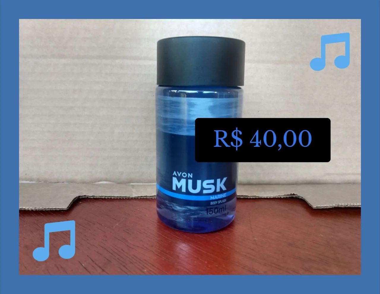 Body splash musk marine 150ml