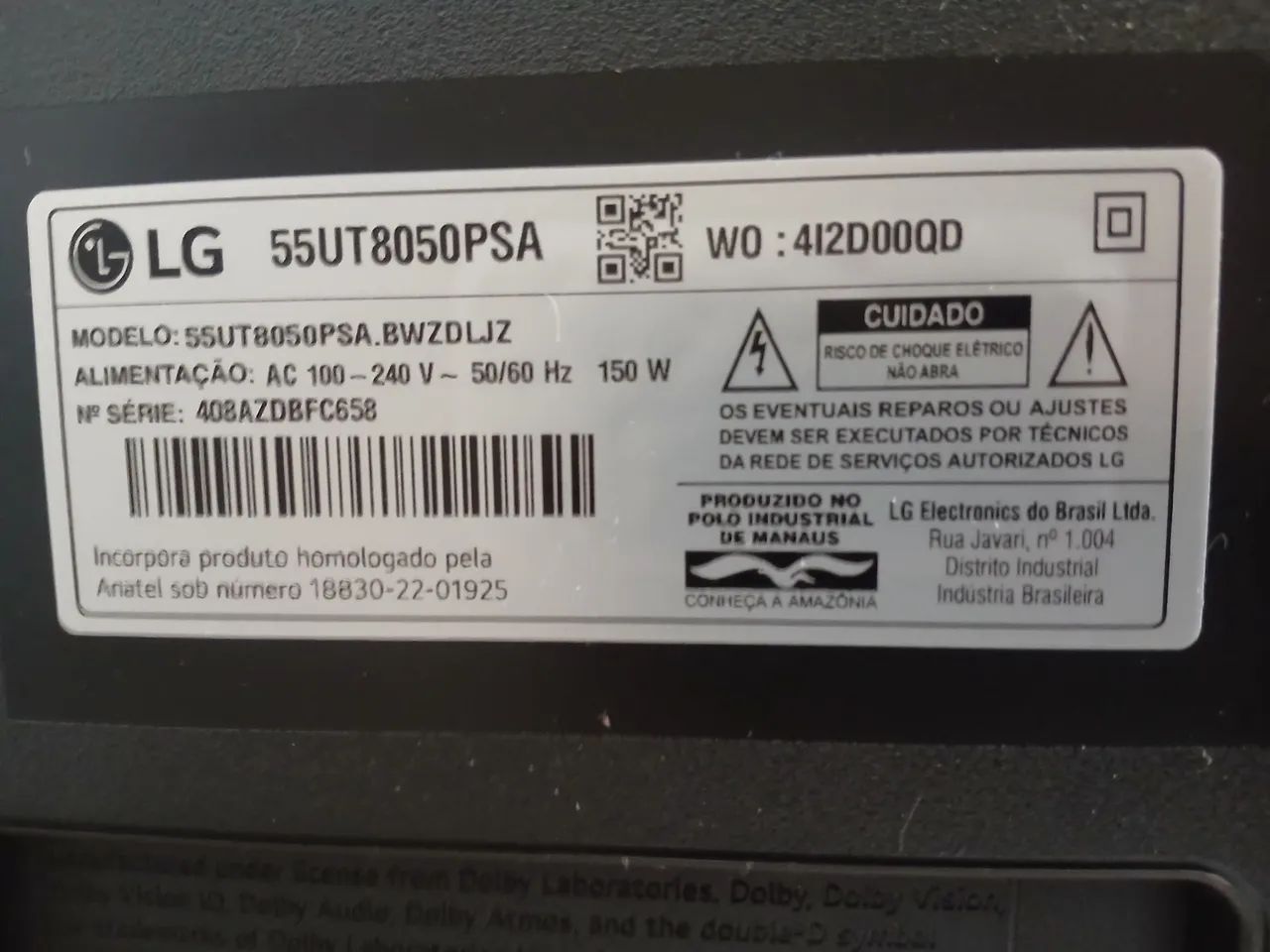TV 55" LG UT8050  - Foto 5