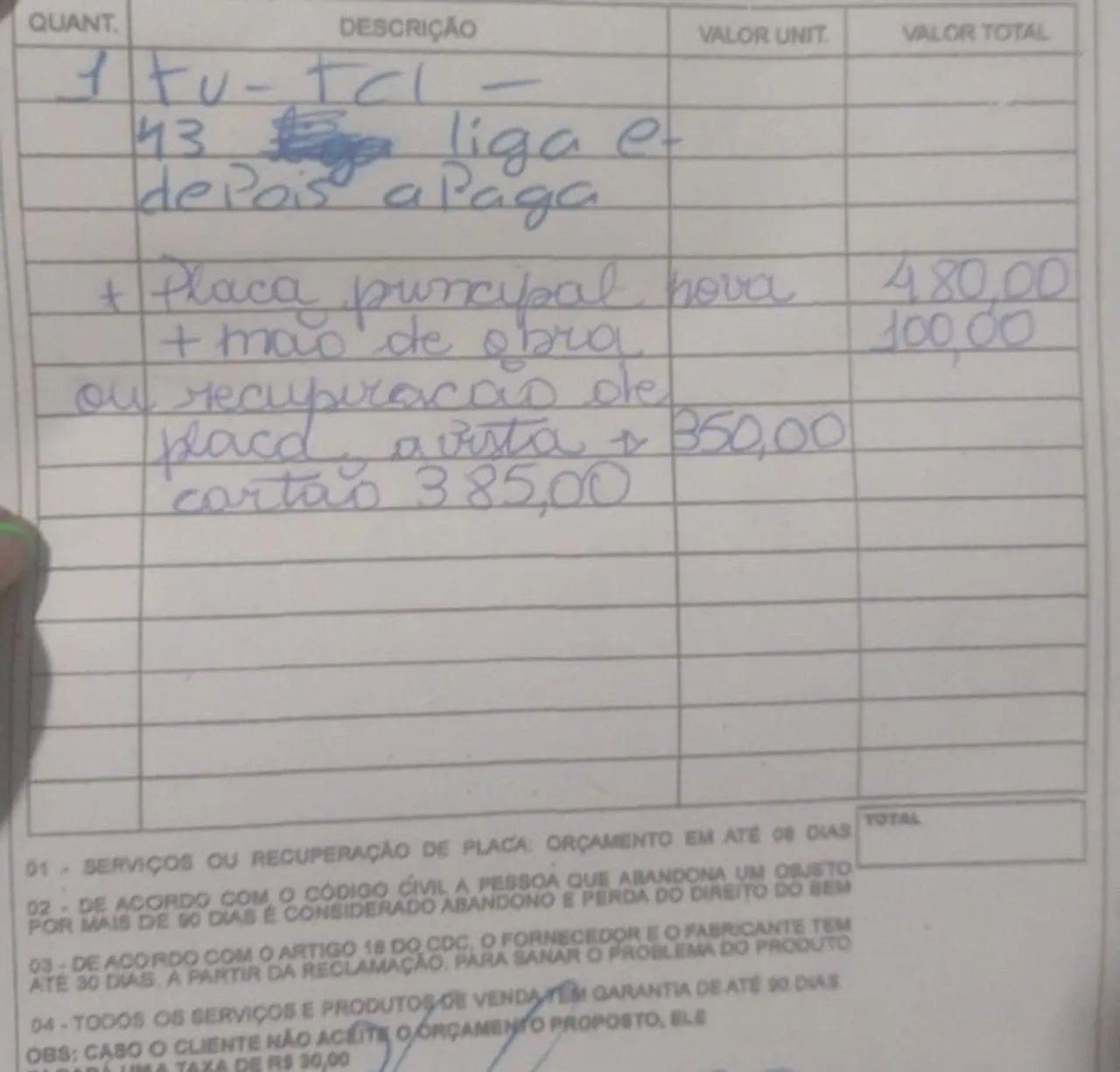 Tv 43 polegadas tcl  (aceito proposta) - Foto 3