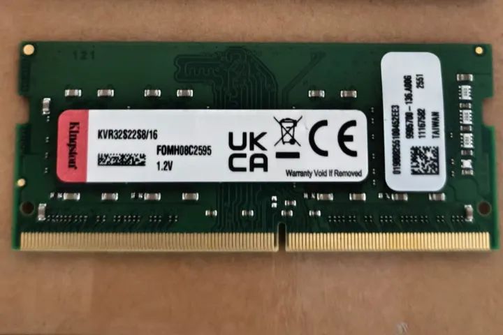 Memória kingston 32gb (2 de 16gb) DDR4 3200