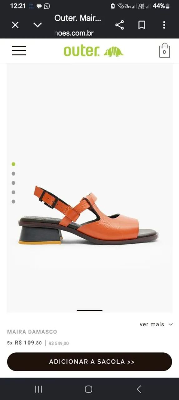 Sandália  Outer Shoes 