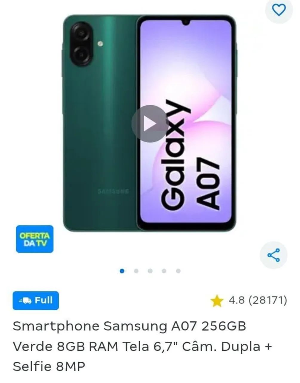 Celular A07 - Foto 3