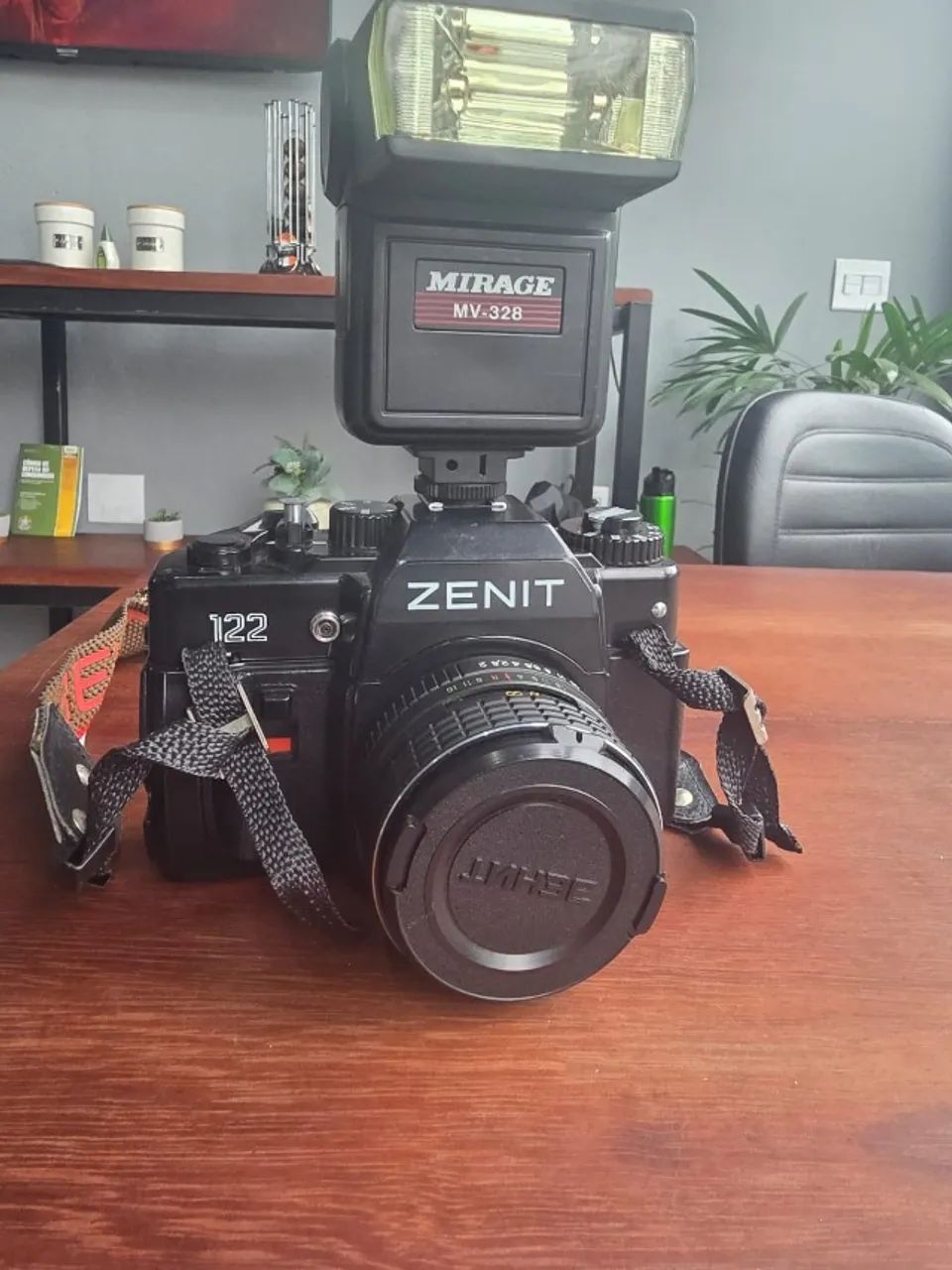Camera Zenit 122 com Flash - Foto 2