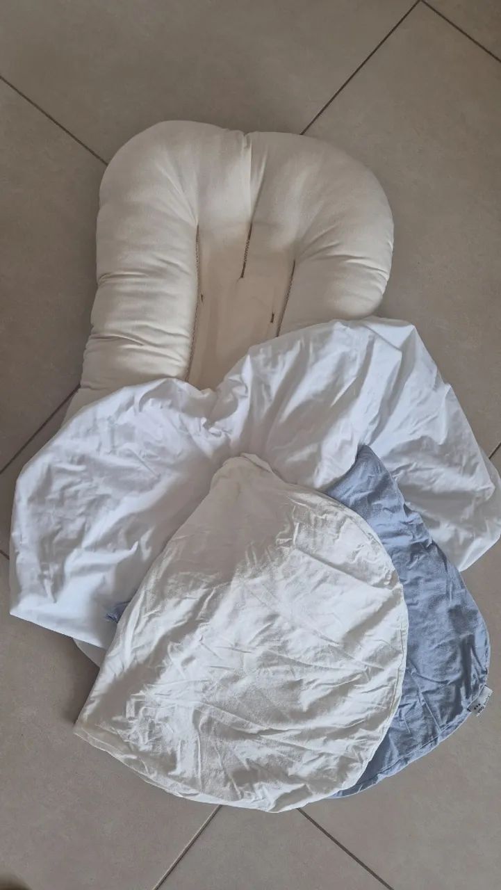 Kit Ninho, Protetor impermeável e duas capas Yogi Baby - Foto 3