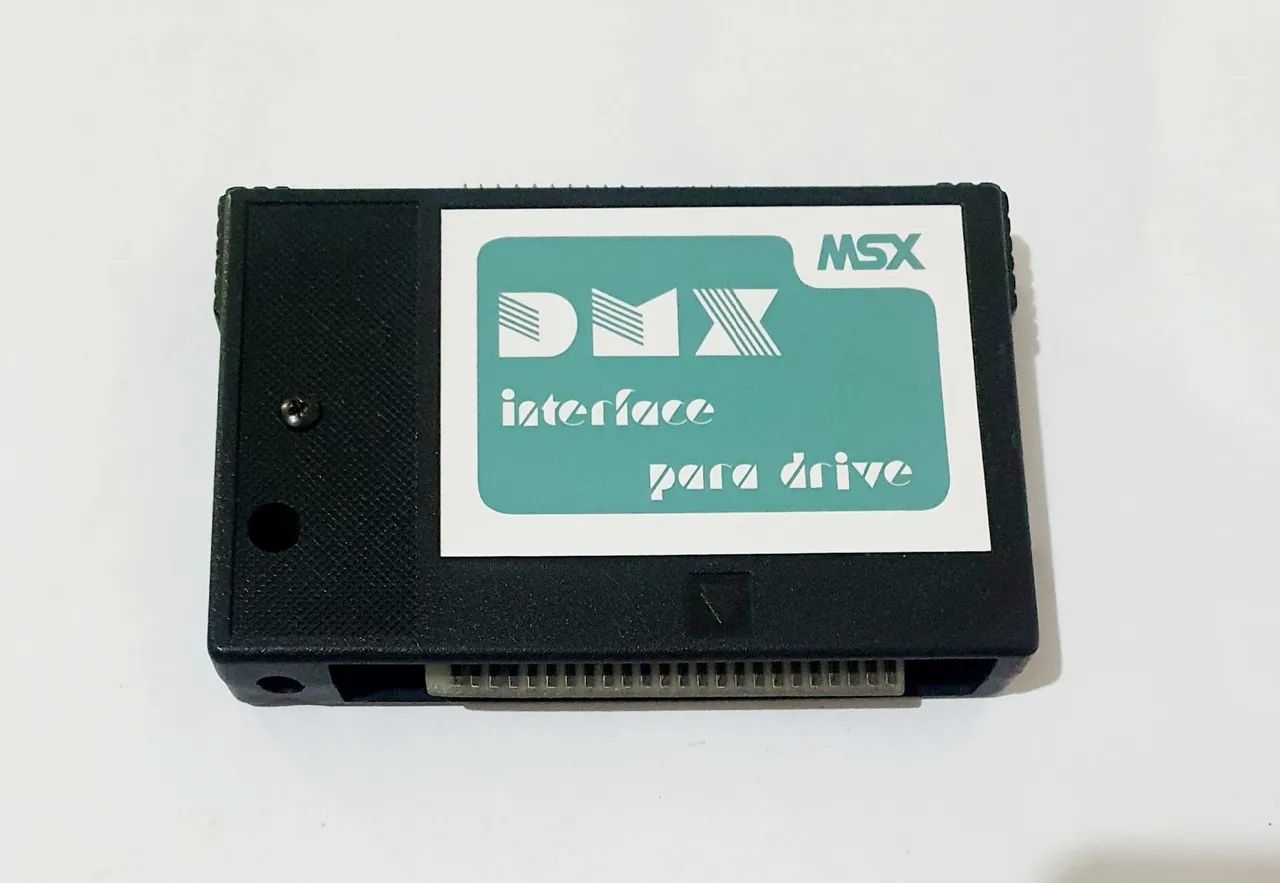 MSX INTERFACE DMX DISQUETE COMPLETA DRIVE CABO DISCO P COMPUTADOR MSX FUNCIONANDO PERFEITA - Foto 2
