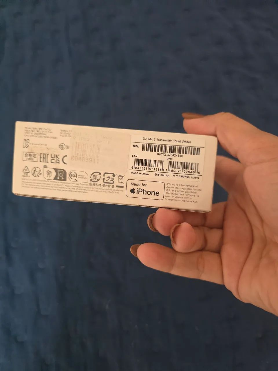 Microfone sem fio para vídeos e post audíveis e fantaticos - Foto 4