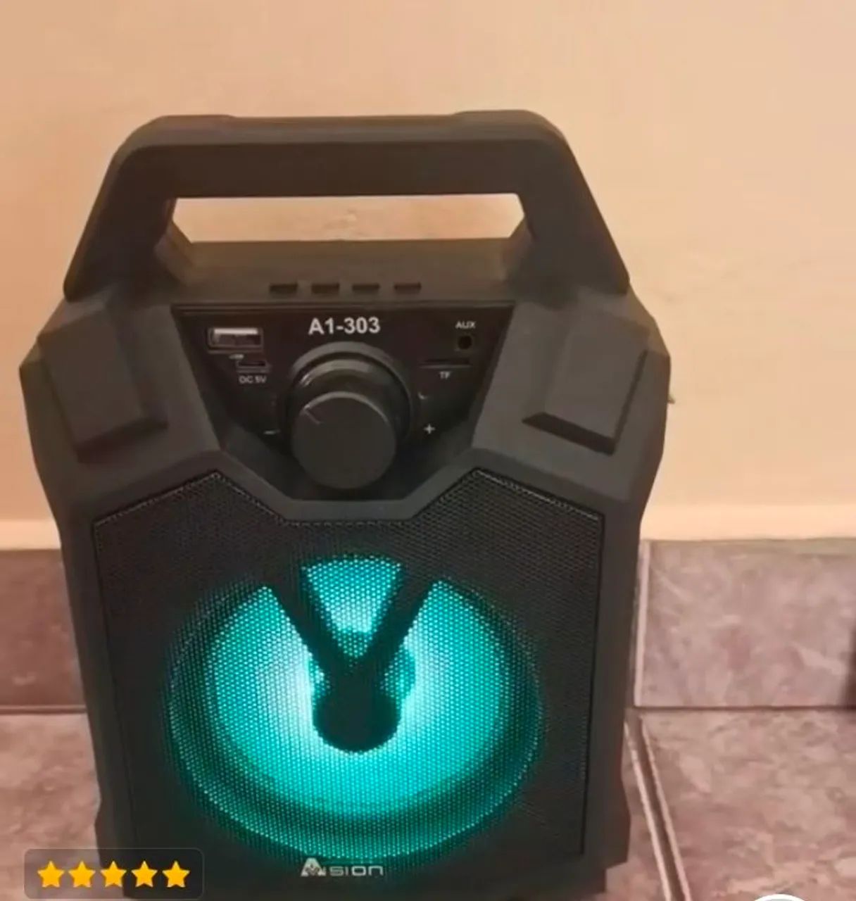 Rádio Bluetooth Com Alça - Tamanho Médio
