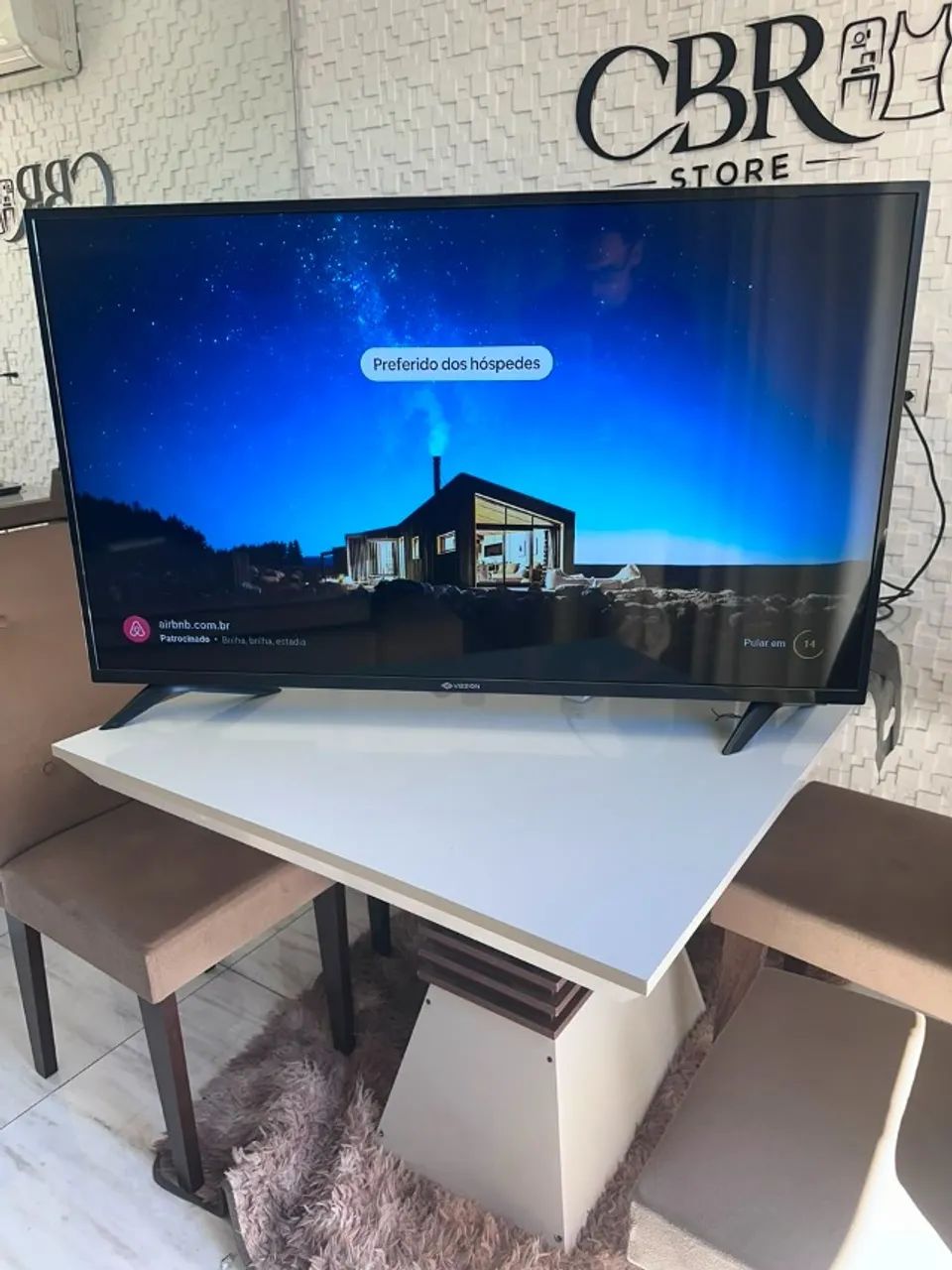 Smart TV 43" Vizzion Full HD - Impecável, funcionando 100% ?