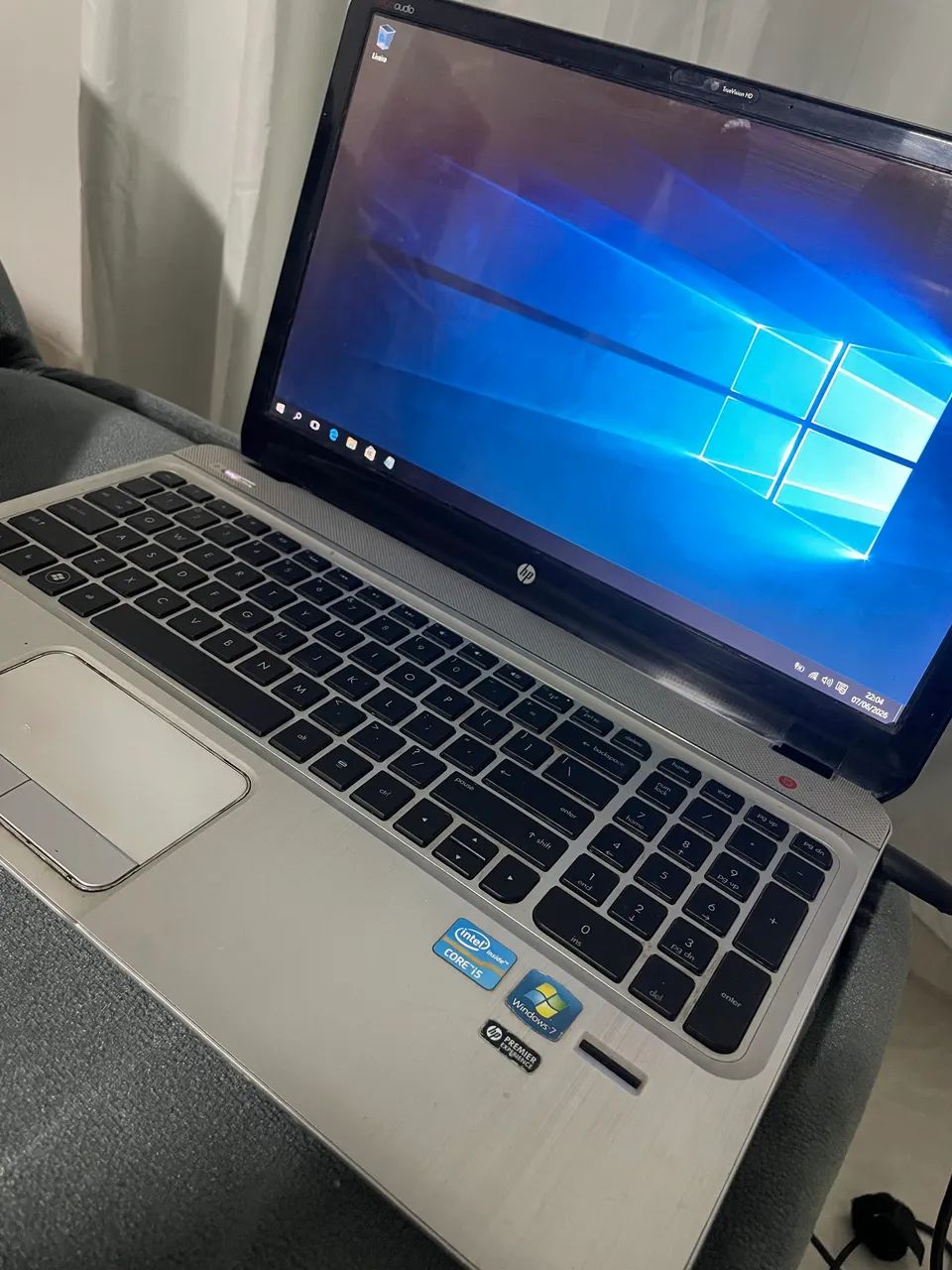 Notebook HP Core i5, 8GB RAM, SSD 250GB e bateria nova