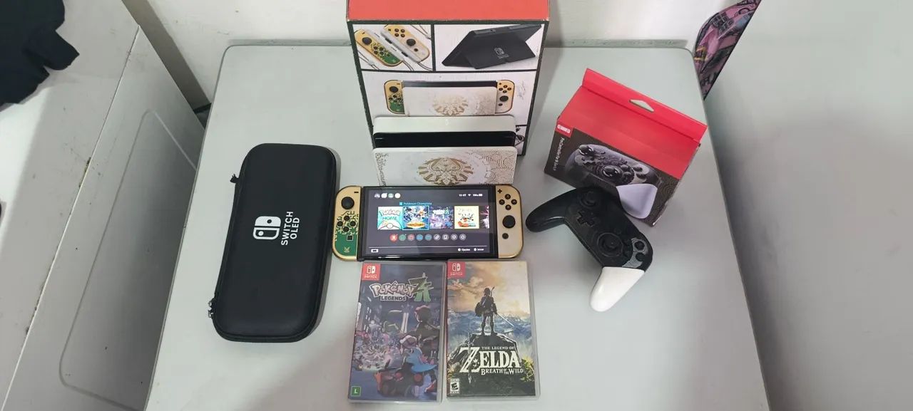 Nintendo switch oled versão Zelda - Foto 2