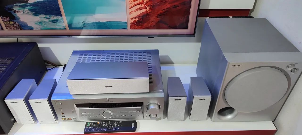 Receiver Home Theater Sony completo - Foto 4