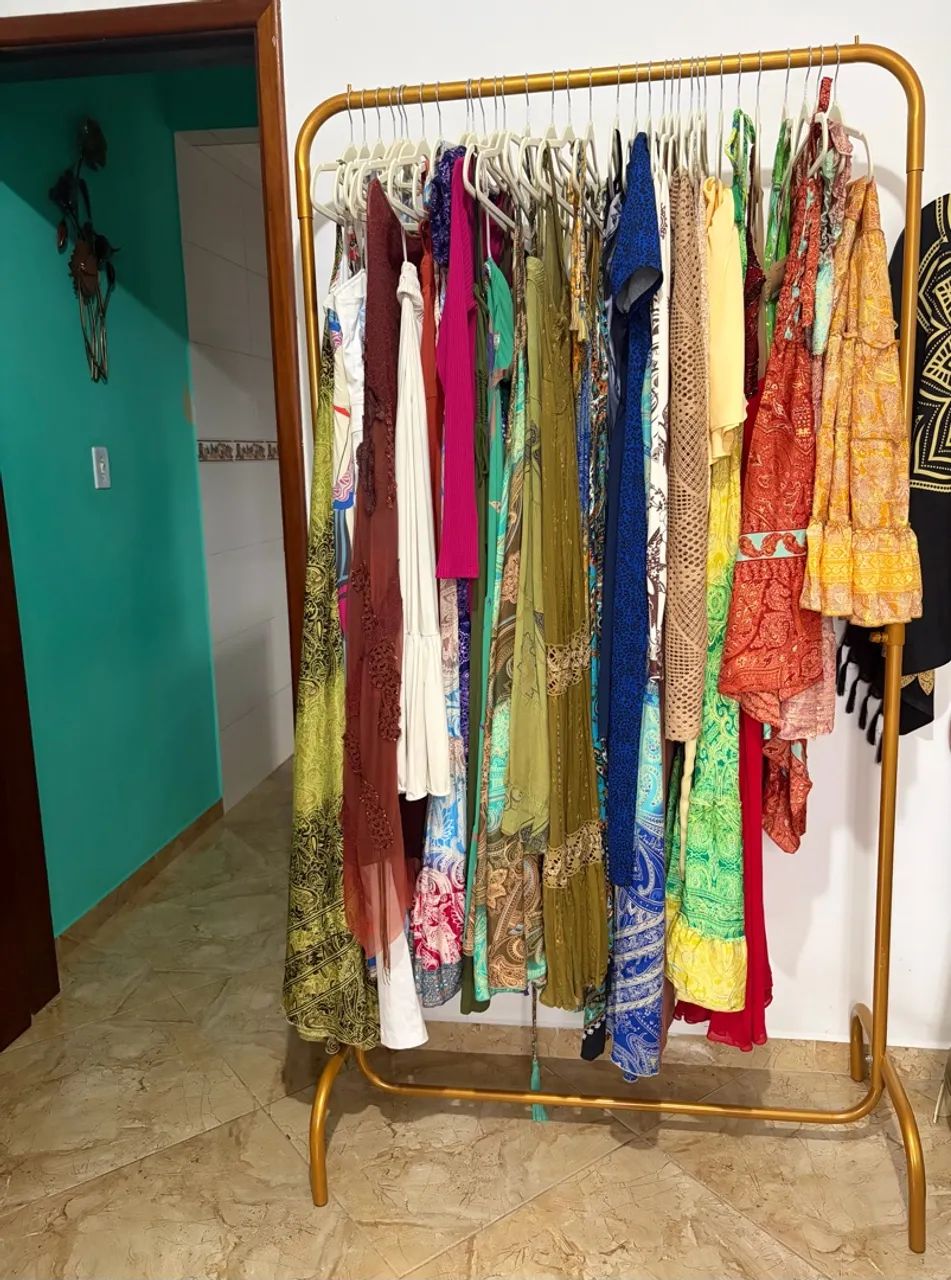 Arara para roupas 1m 