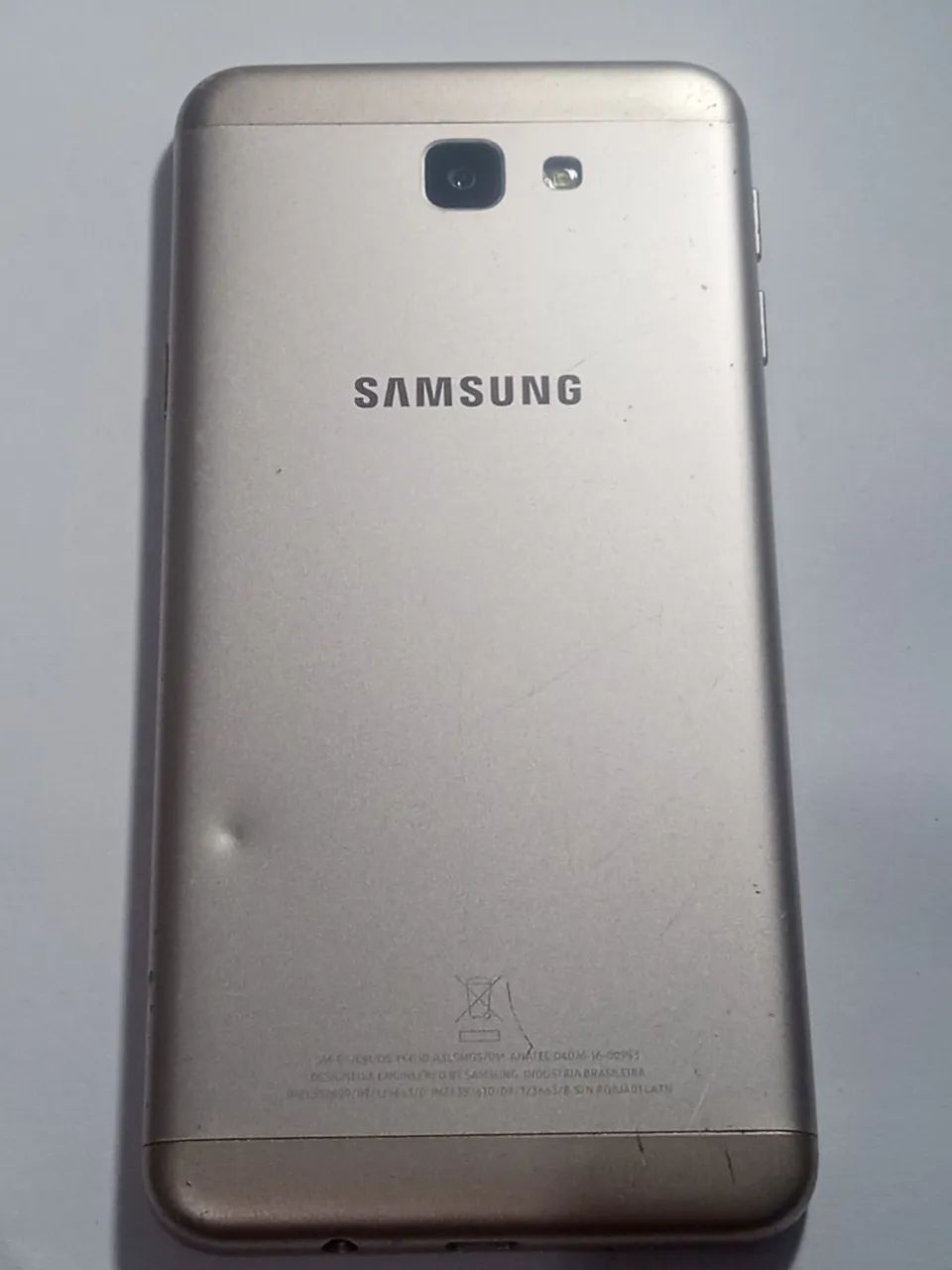 Placa mãe celular Samsung Galaxy J5 prime funciona normal tela trincada  - Foto 2