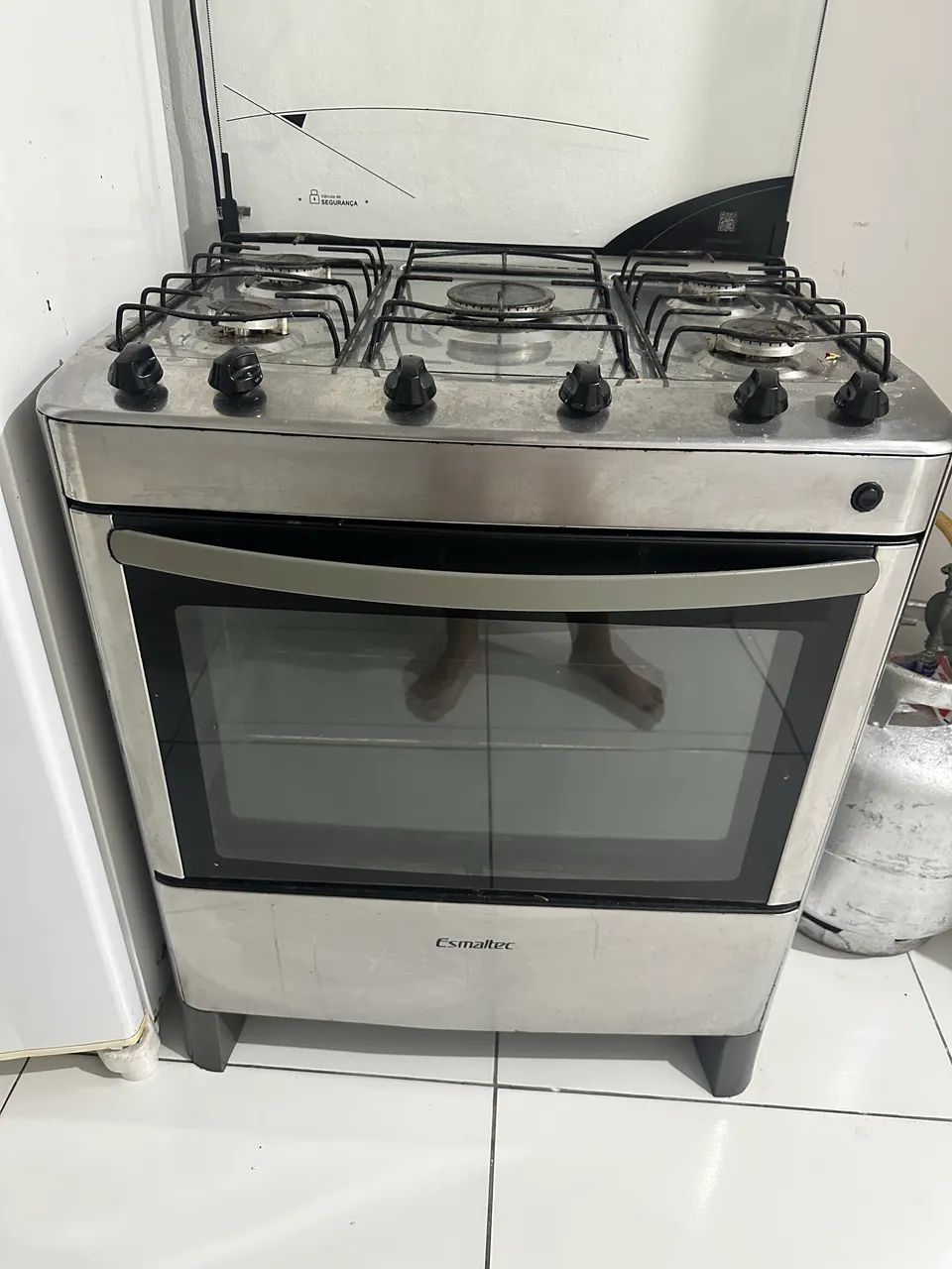Fogão 5 bocas Esmaltec 