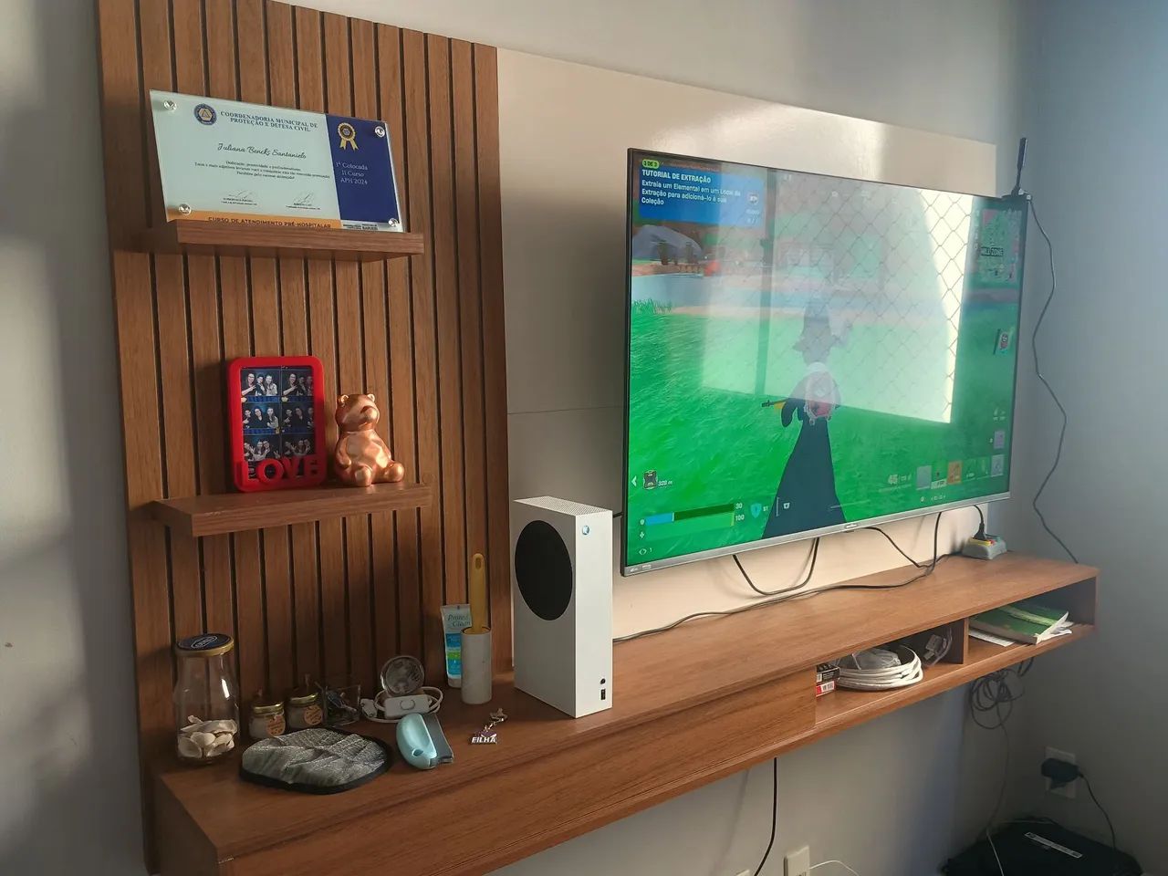 Vendo painel para TV até 60 polegadas semi nova em perfeito estado. - Foto 3