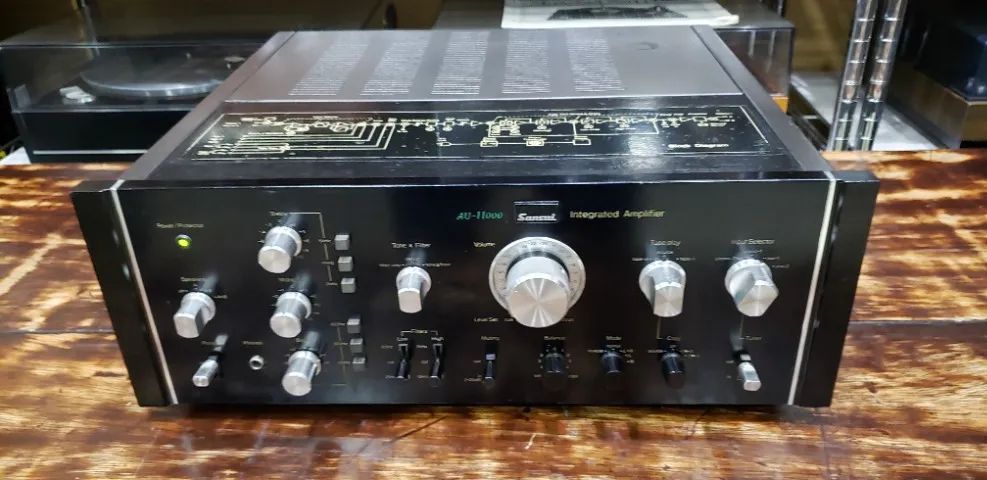 SANSUI/AU-11000 ジャンク Amplificador Integrado Sansui Au-11000 - Vintage receiver Pioneer